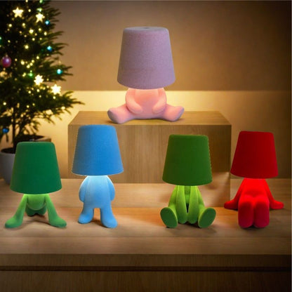 Creative Design Table Lamp, USB Rechargeable LED Night Light, 3 - Way Dimmable Modern Night Light - stavogue