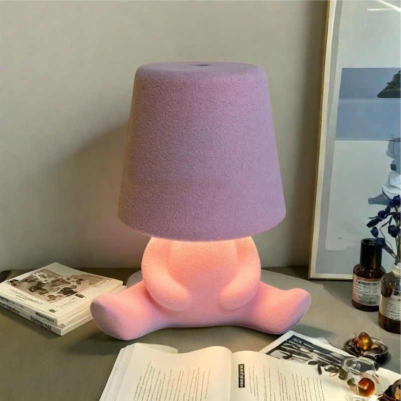 Creative Design Table Lamp, USB Rechargeable LED Night Light, 3 - Way Dimmable Modern Night Light - stavogue