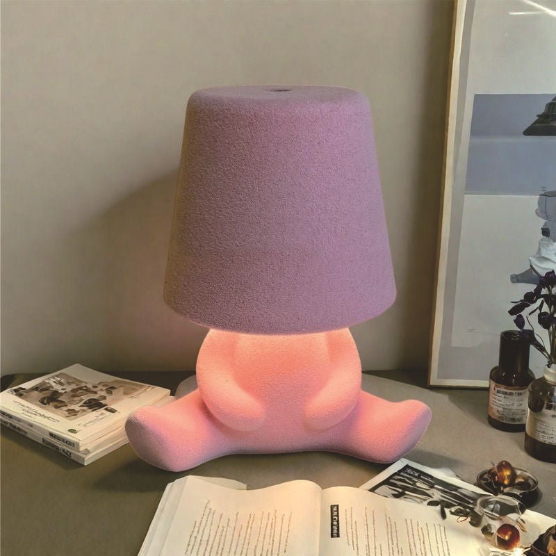 Creative Design Table Lamp, USB Rechargeable LED Night Light, 3 - Way Dimmable Modern Night Light - stavogue