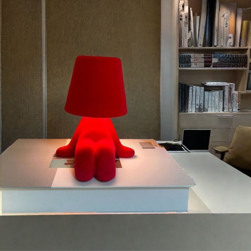 Creative Design Table Lamp, USB Rechargeable LED Night Light, 3 - Way Dimmable Modern Night Light - stavogue