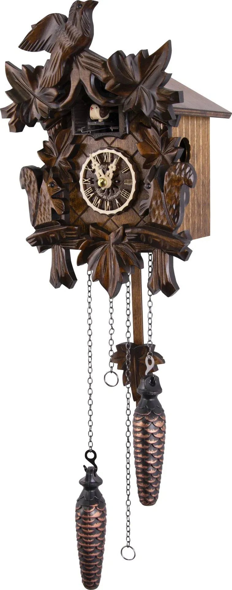 Cuckoo Clock Baumholder - Quartz Carved 23cm - Engstler - stavogue