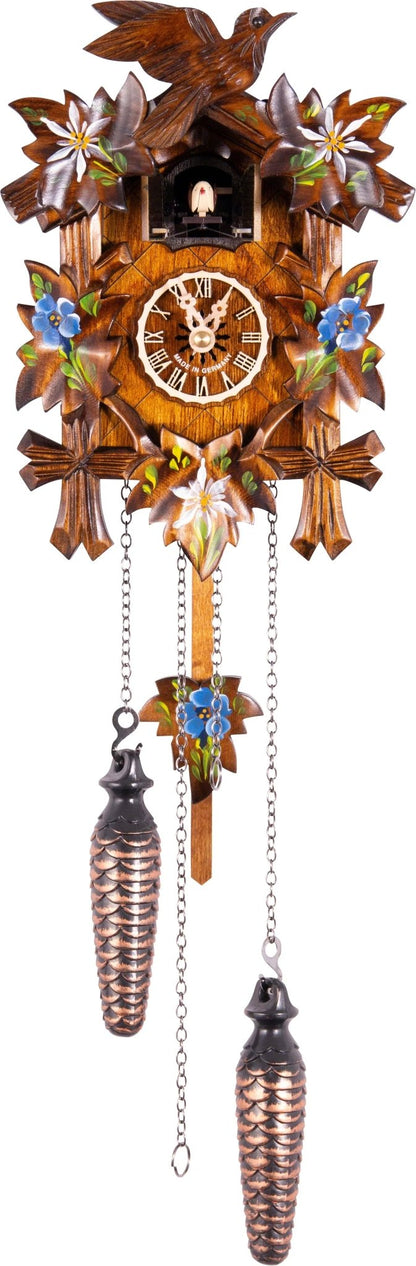 Cuckoo Clock Bavaria - Quartz Carved 22cm - Engstler - stavogue