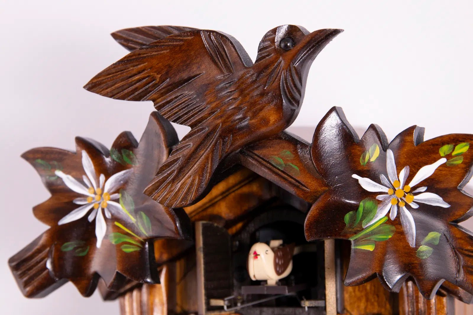Cuckoo Clock Bavaria - Quartz Carved 22cm - Engstler - stavogue