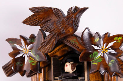 Cuckoo Clock Bavaria - Quartz Carved 22cm - Engstler - stavogue