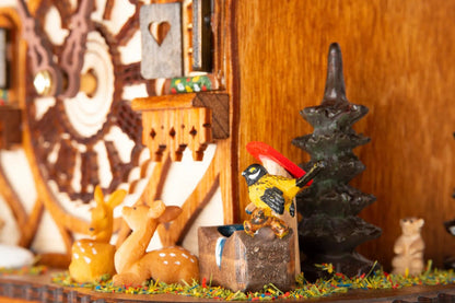 Cuckoo Clock Blackforest Hillside Hut - Quartz Chalet 26cm - Cuckoo - Palace - stavogue