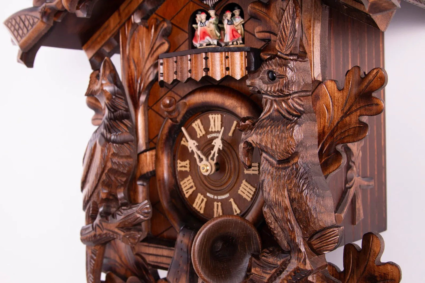 Cuckoo Clock Partenkirchen - 8 Day Carved 75cm - Anton Schneider - stavogue