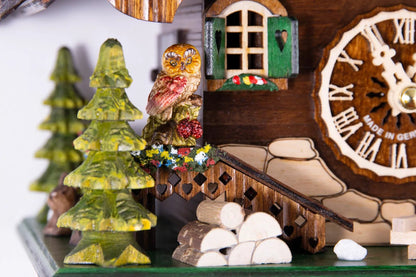 Cuckoo Clock Saint Bernhard Hut - Quartz Chalet 32cm - Cuckoo - Palace - stavogue