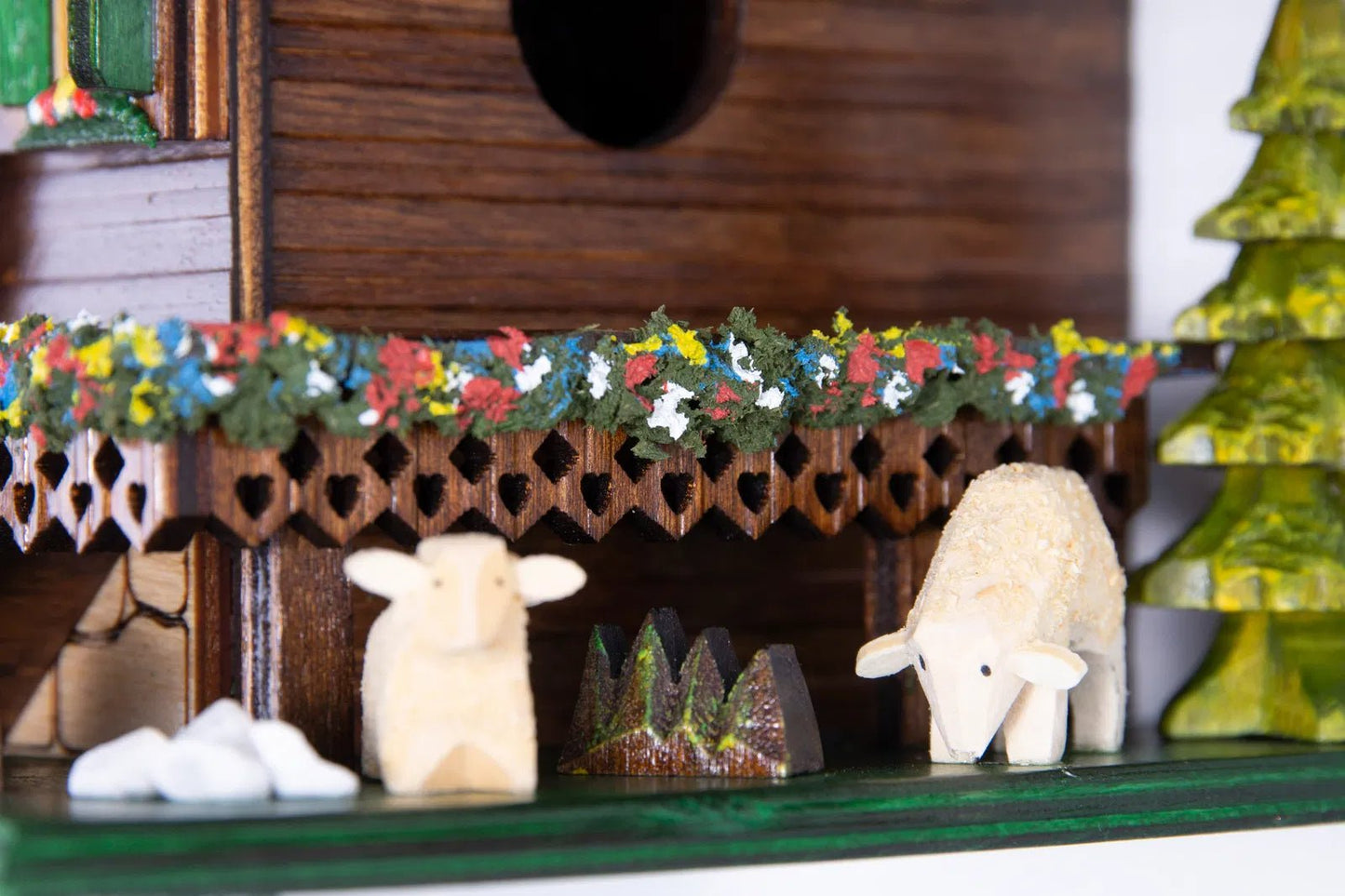 Cuckoo Clock Saint Bernhard Hut - Quartz Chalet 32cm - Cuckoo - Palace - stavogue