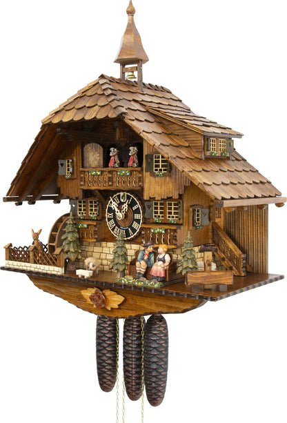 Cuckoo Clock Tegernsee House - 8 Day Chalet 58cm - Hönes - stavogue