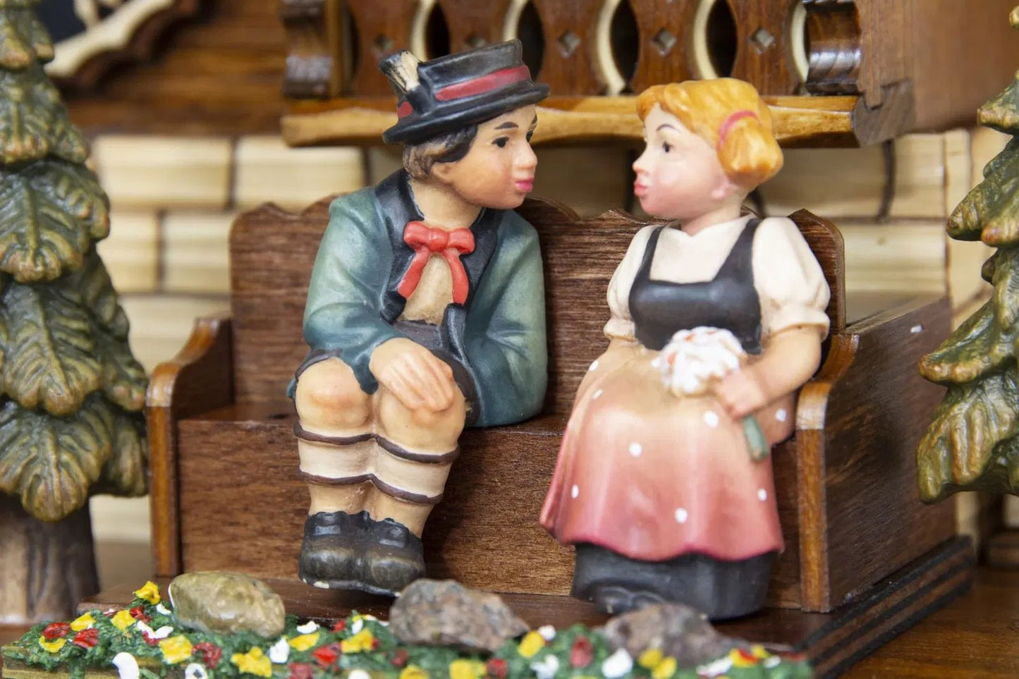 Cuckoo Clock Tegernsee House - 8 Day Chalet 58cm - Hönes - stavogue