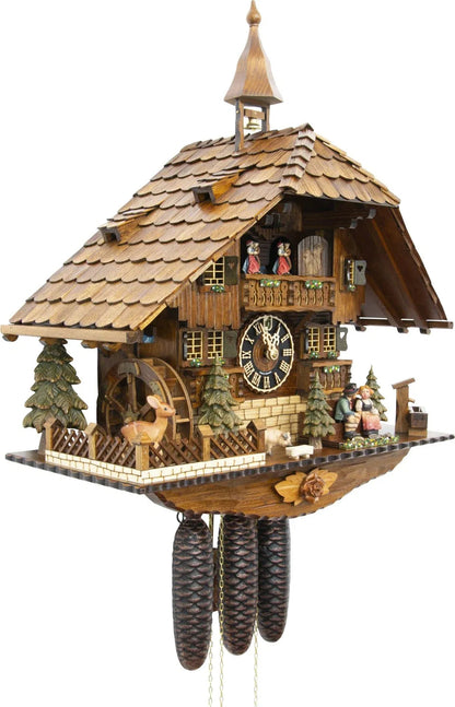 Cuckoo Clock Tegernsee House - 8 Day Chalet 58cm - Hönes - stavogue