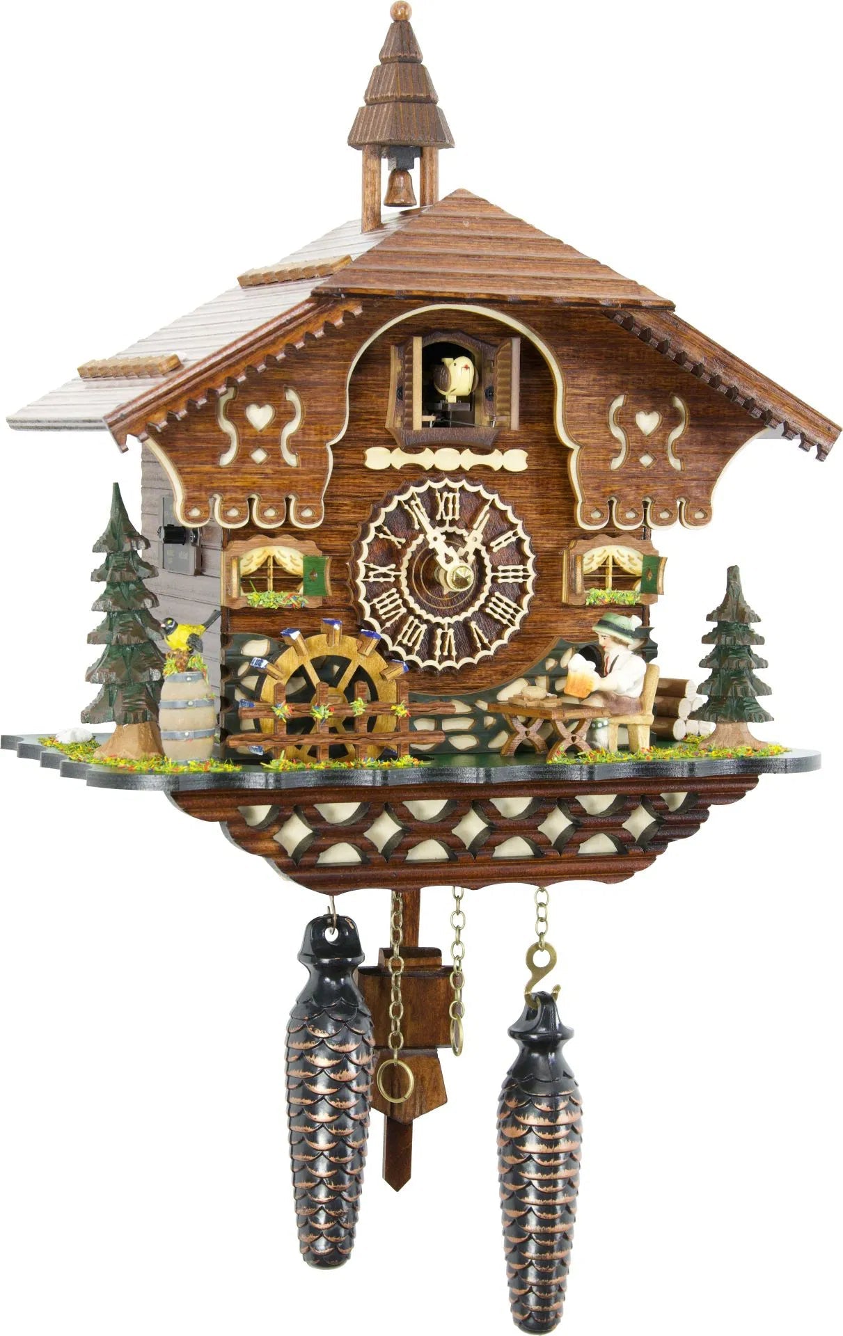 Cuckoo Clock The Brotzeit House - Quartz Chalet 27cm - Cuckoo - Palace - stavogue