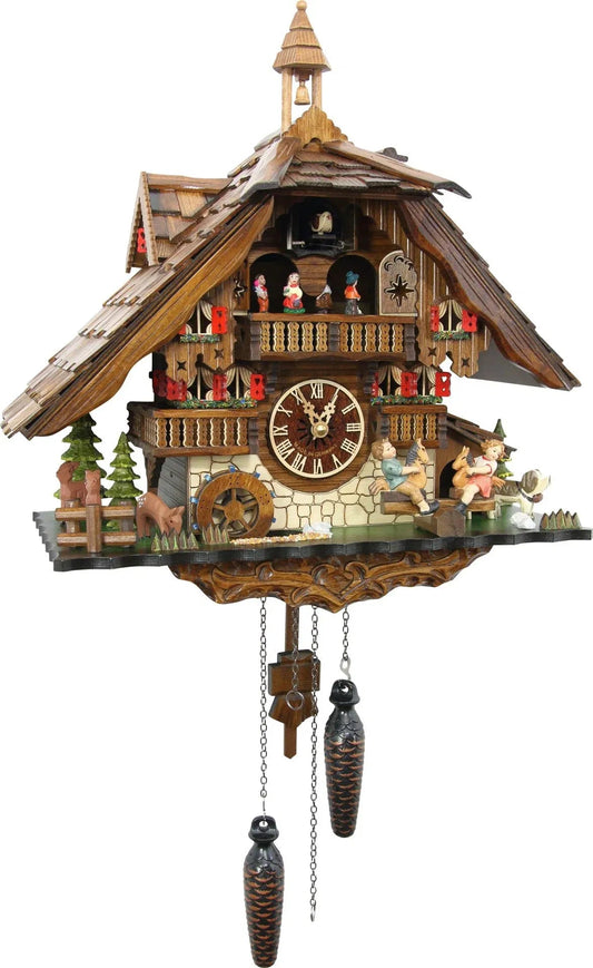 Cuckoo Clock The Seesaw Mill - Quartz Chalet 42cm - Cuckoo - Palace - stavogue
