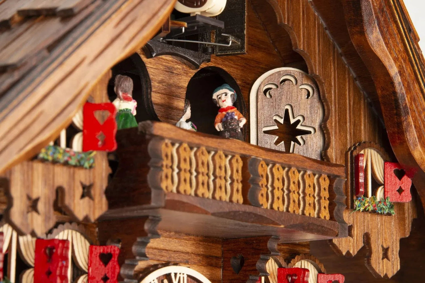 Cuckoo Clock The Seesaw Mill - Quartz Chalet 42cm - Cuckoo - Palace - stavogue