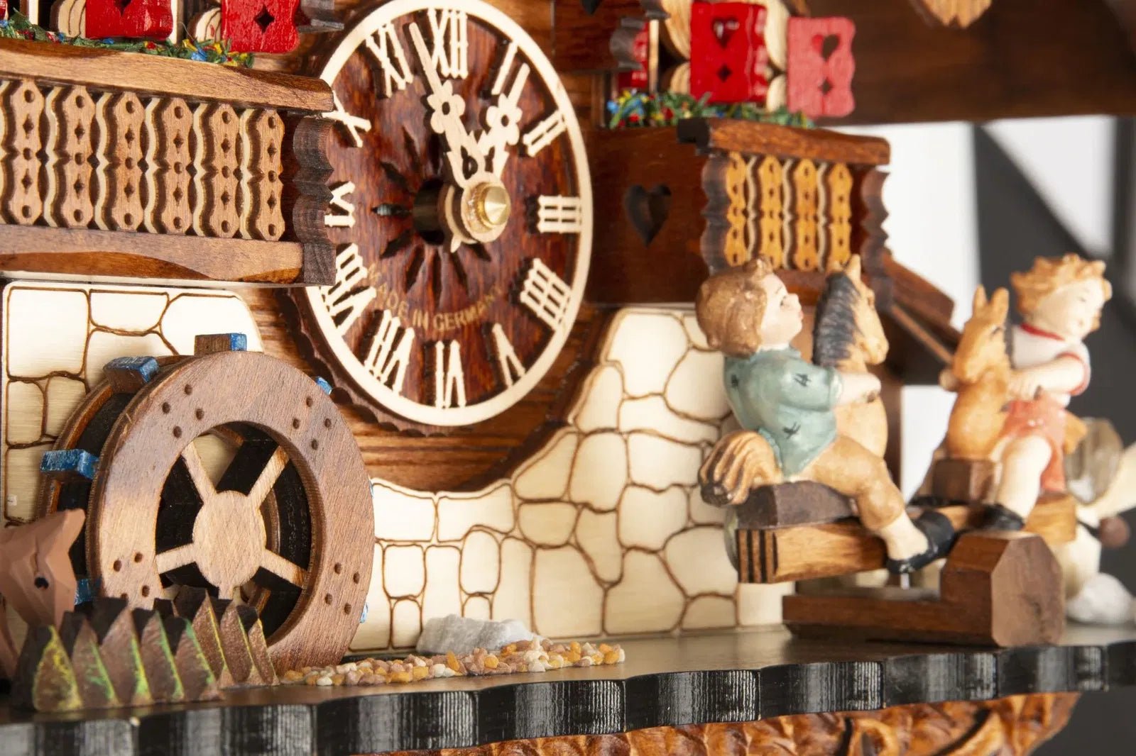 Cuckoo Clock The Seesaw Mill - Quartz Chalet 42cm - Cuckoo - Palace - stavogue