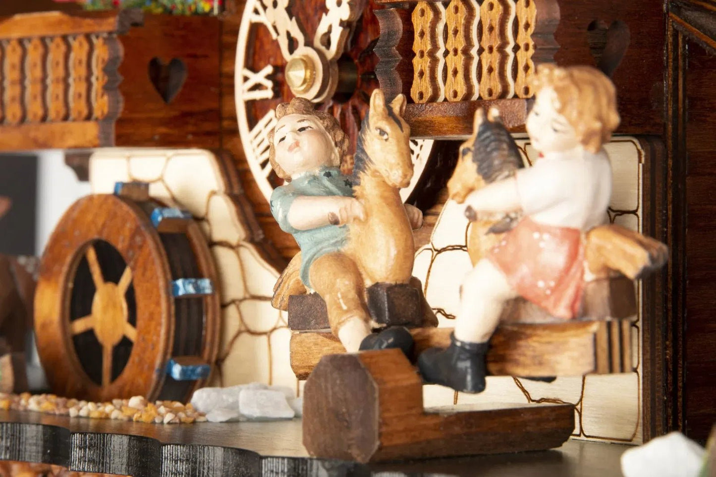 Cuckoo Clock The Seesaw Mill - Quartz Chalet 42cm - Cuckoo - Palace - stavogue