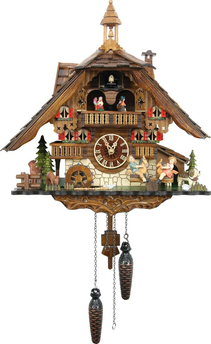 Cuckoo Clock The Seesaw Mill - Quartz Chalet 42cm - Cuckoo - Palace - stavogue