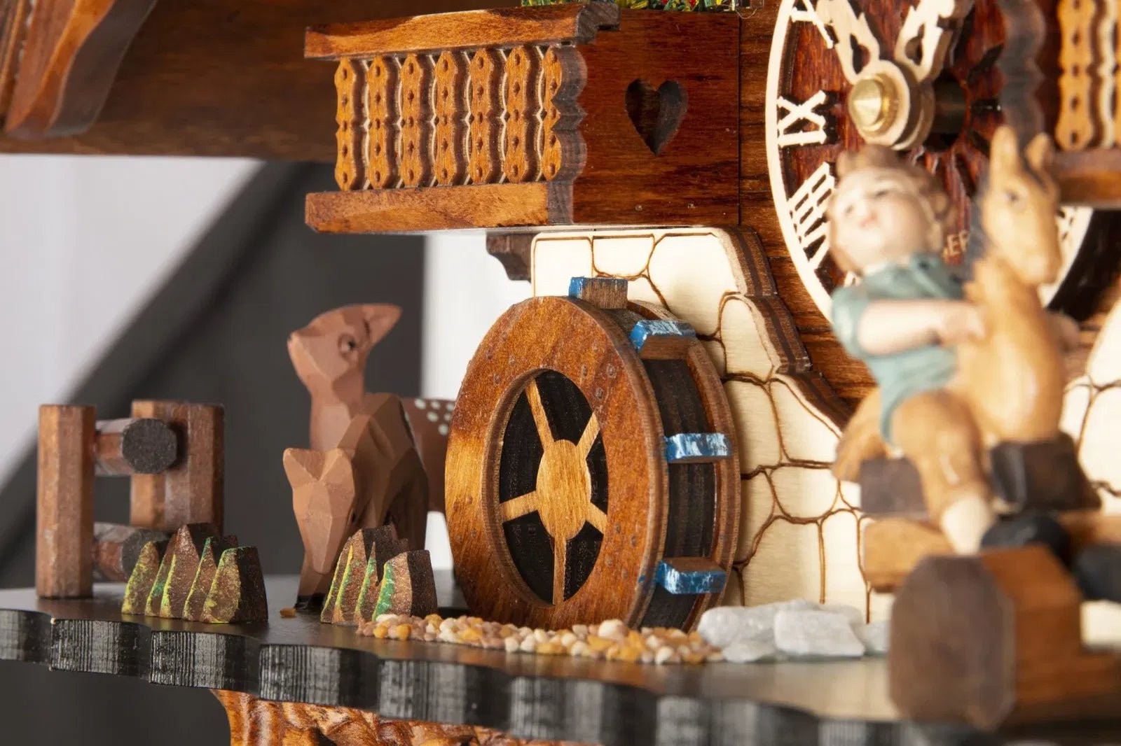 Cuckoo Clock The Seesaw Mill - Quartz Chalet 42cm - Cuckoo - Palace - stavogue