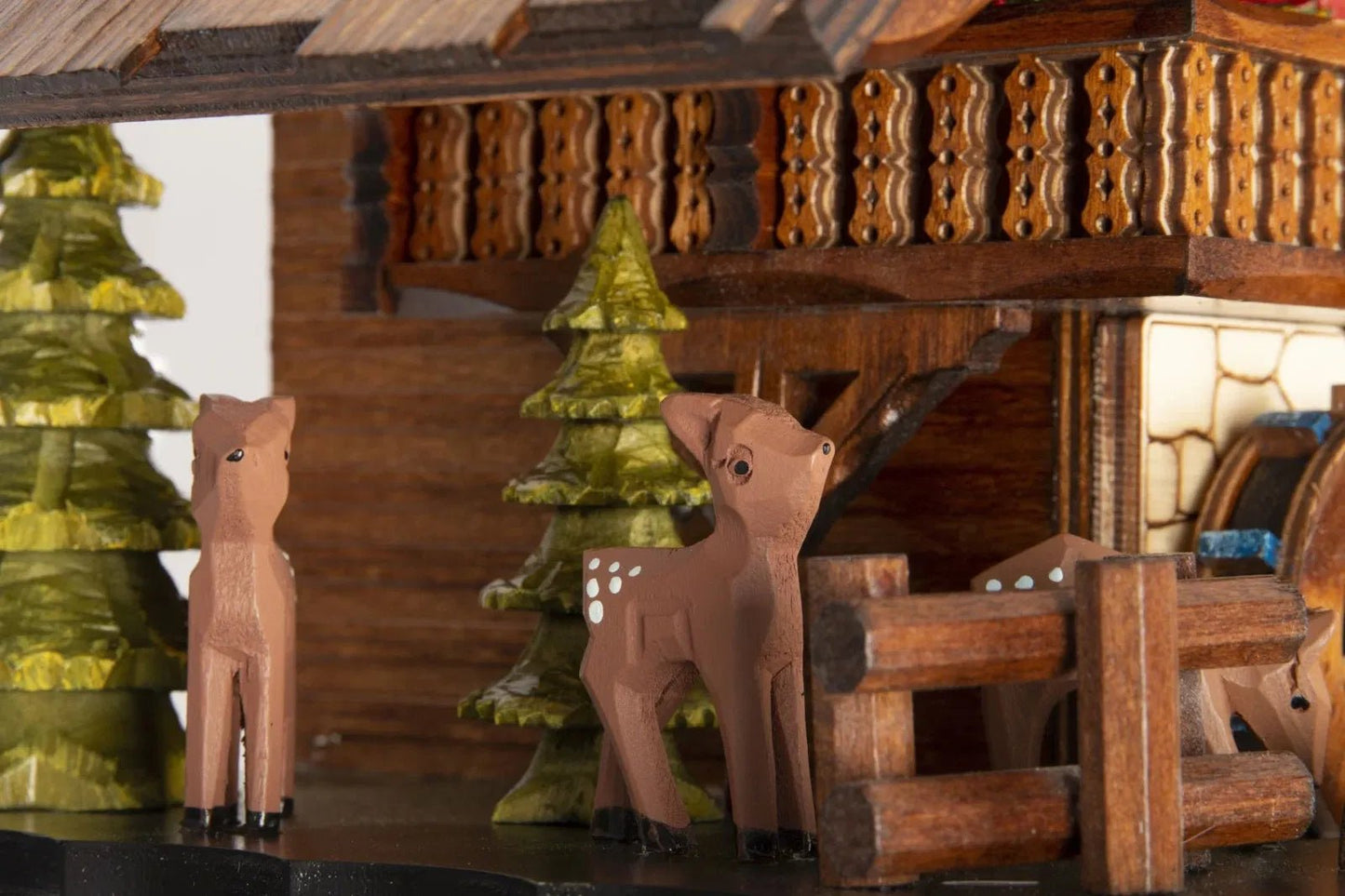 Cuckoo Clock The Seesaw Mill - Quartz Chalet 42cm - Cuckoo - Palace - stavogue