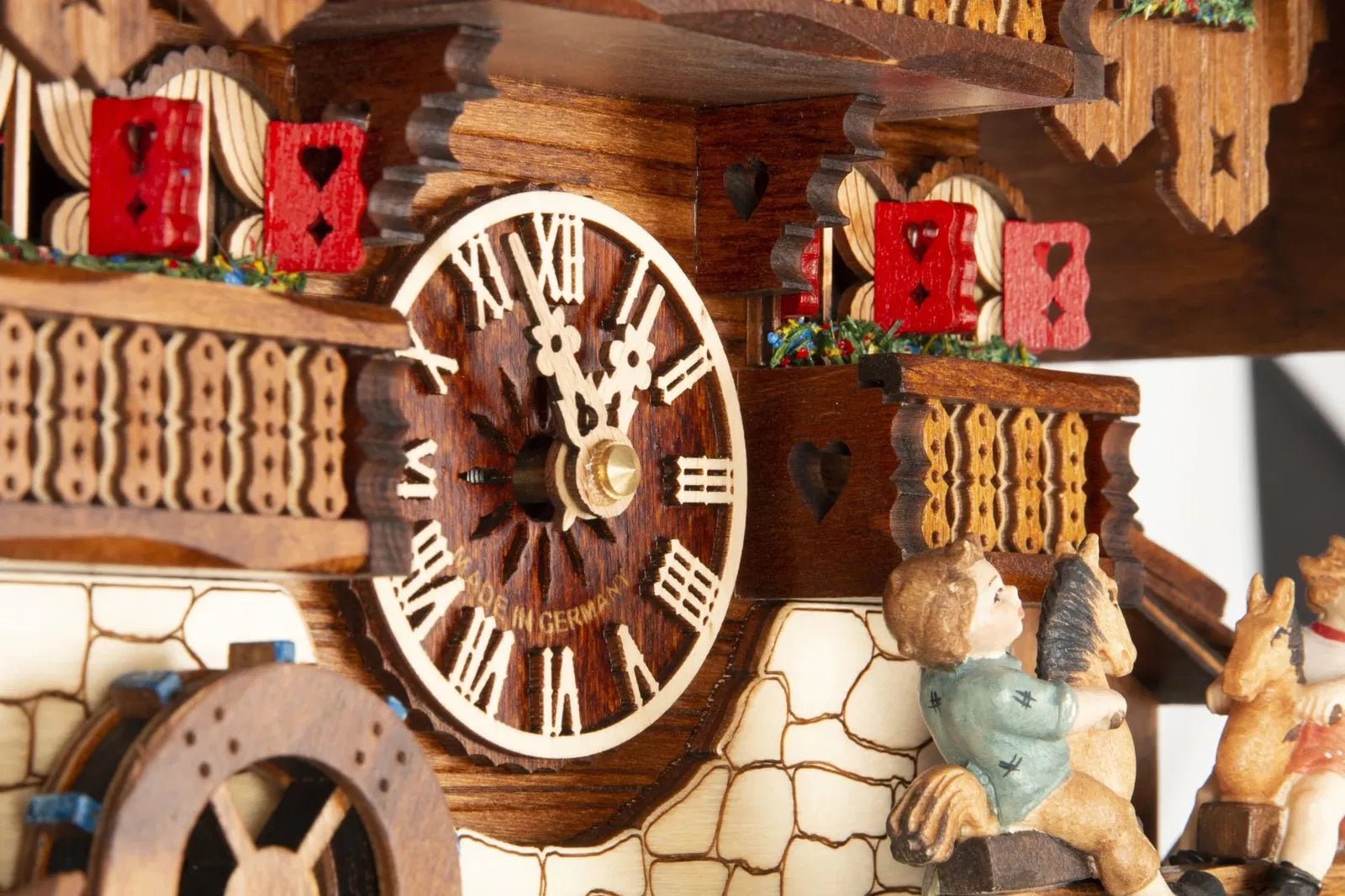 Cuckoo Clock The Seesaw Mill - Quartz Chalet 42cm - Cuckoo - Palace - stavogue