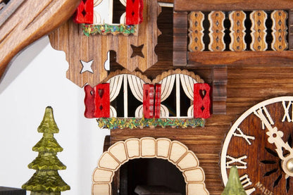 Cuckoo Clock Titisee Mountain Lodge - Quartz Chalet 40cm - Engstler - stavogue