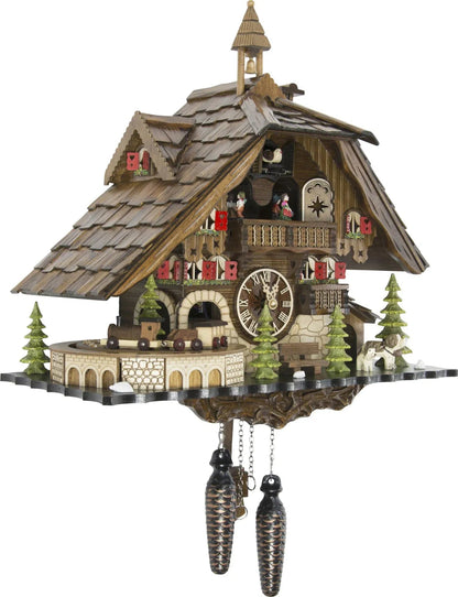 Cuckoo Clock Titisee Mountain Lodge - Quartz Chalet 40cm - Engstler - stavogue
