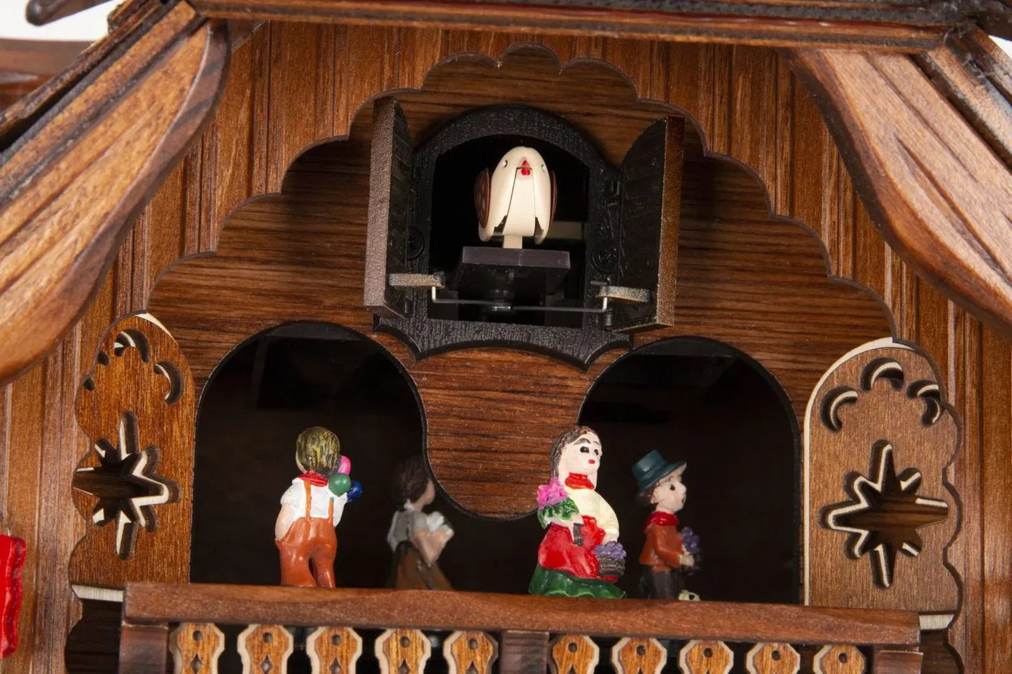 Cuckoo Clock Titisee Mountain Lodge - Quartz Chalet 40cm - Engstler - stavogue