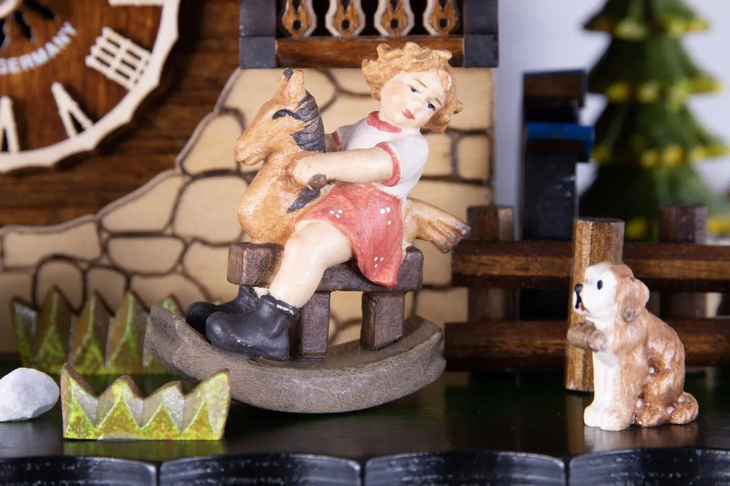Cuckoo Clock Wildparkmühle Railway Station - Quartz Chalet 33cm - Cuckoo - Palace - stavogue