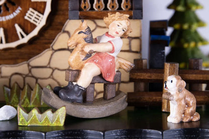 Cuckoo Clock Wildparkmühle Railway Station - Quartz Chalet 33cm - Cuckoo - Palace - stavogue