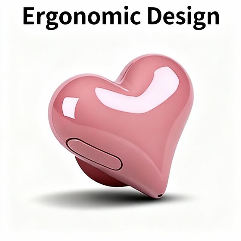 ❤️Early Valentine's Day Sale ❤️Heart Shape Wireless Noise Cancelling In - Ear Gaming Headset with LED Touch Control - stavogue