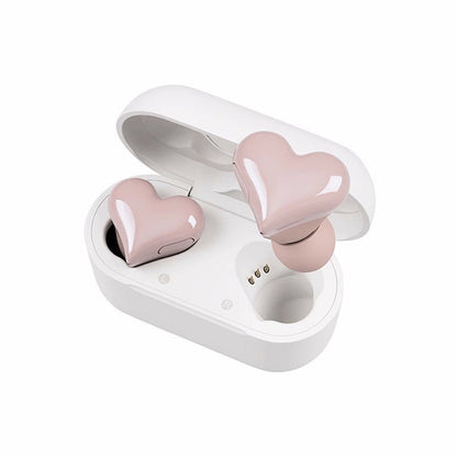 ❤️Early Valentine's Day Sale ❤️Heart Shape Wireless Noise Cancelling In - Ear Gaming Headset with LED Touch Control - stavogue