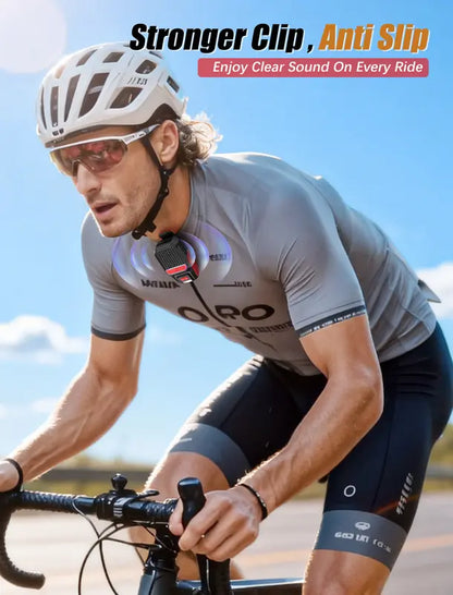 Wearable Bluetooth Speaker with RGB Lights & Flashlight, IPX6 Waterproof