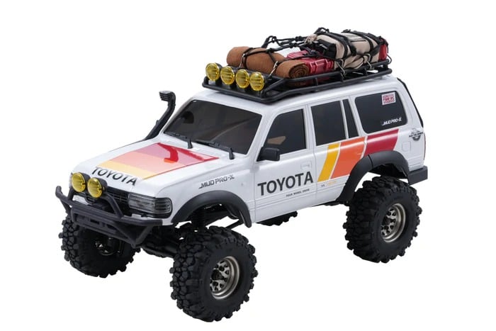 FairRC 1/18 FCX18 TOYOTA LC80 Tri - Color Mod RTR - stavogue