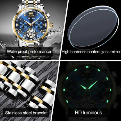 ⌚Father's Day - 50% OFF🔥Automatic Premium Luxury Man Wristwatch Waterproof Watch S2 2453 - stavogue