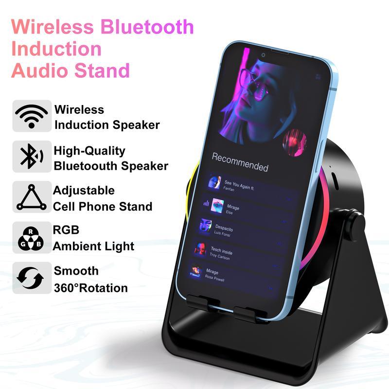 🎁Father's Day Gift - 50%OFF🔥4 in 1 Wireless Induction Audio Bluetooth Speaker - stavogue