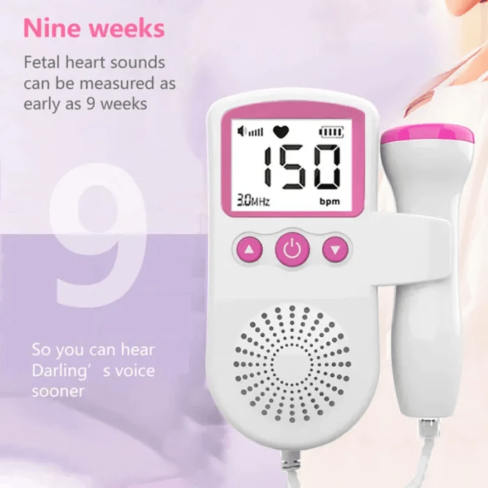 Fetal Doppler: Instantly Hear Your Baby’s Heartbeat and Enhance Your Pregnancy Joy - stavogue