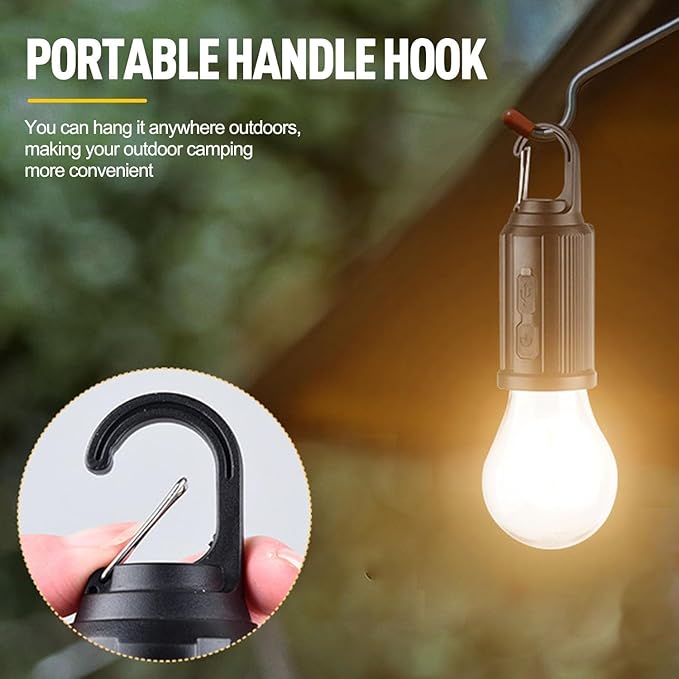 🔥Flash Sale 49% OFF💡Solar Tent Lights USB Rechargeable Led Camping Lantern - stavogue
