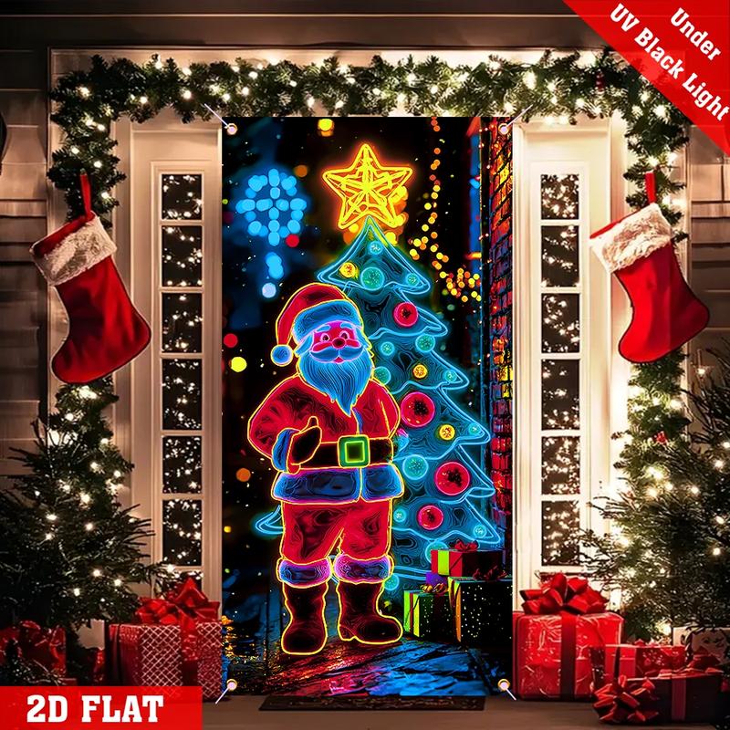 🏆Flash Sale⚡8K+ SOLD!🎅Christmas Door Cover For Instant Holiday Decor✨ - stavogue