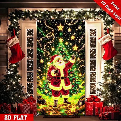 🏆Flash Sale⚡8K+ SOLD!🎅Christmas Door Cover For Instant Holiday Decor✨ - stavogue
