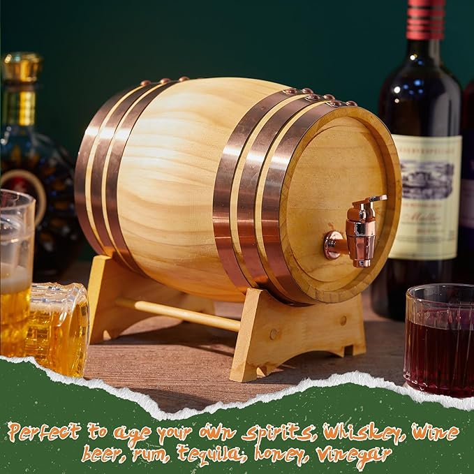 Foster & Rye Whiskey Barrel Drink Dispenser - stavogue