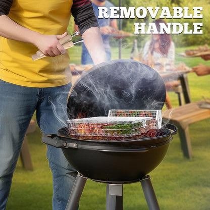 Grill Basket Set (2PCS),304 Stainless Steel, BBQ Accessories Tools🍗 - stavogue
