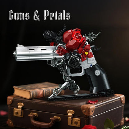 Guns & Roses Building Set Revolver Model Desktop Decoration🔫 - stavogue
