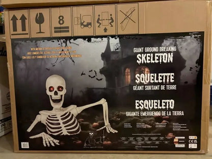 🎃Halloween Pre - sale 50% OFF🔥–Towering Skeleton with LED Eyes & Haunting Sounds👻（Limited Stock） - stavogue