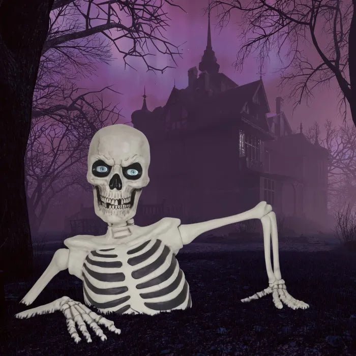 🎃Halloween Pre - sale 50% OFF🔥–Towering Skeleton with LED Eyes & Haunting Sounds👻（Limited Stock） - stavogue