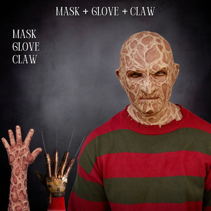 👻Halloween Pre - sale 50% OFF🔥Realistic Freddy Krueger Mask - stavogue