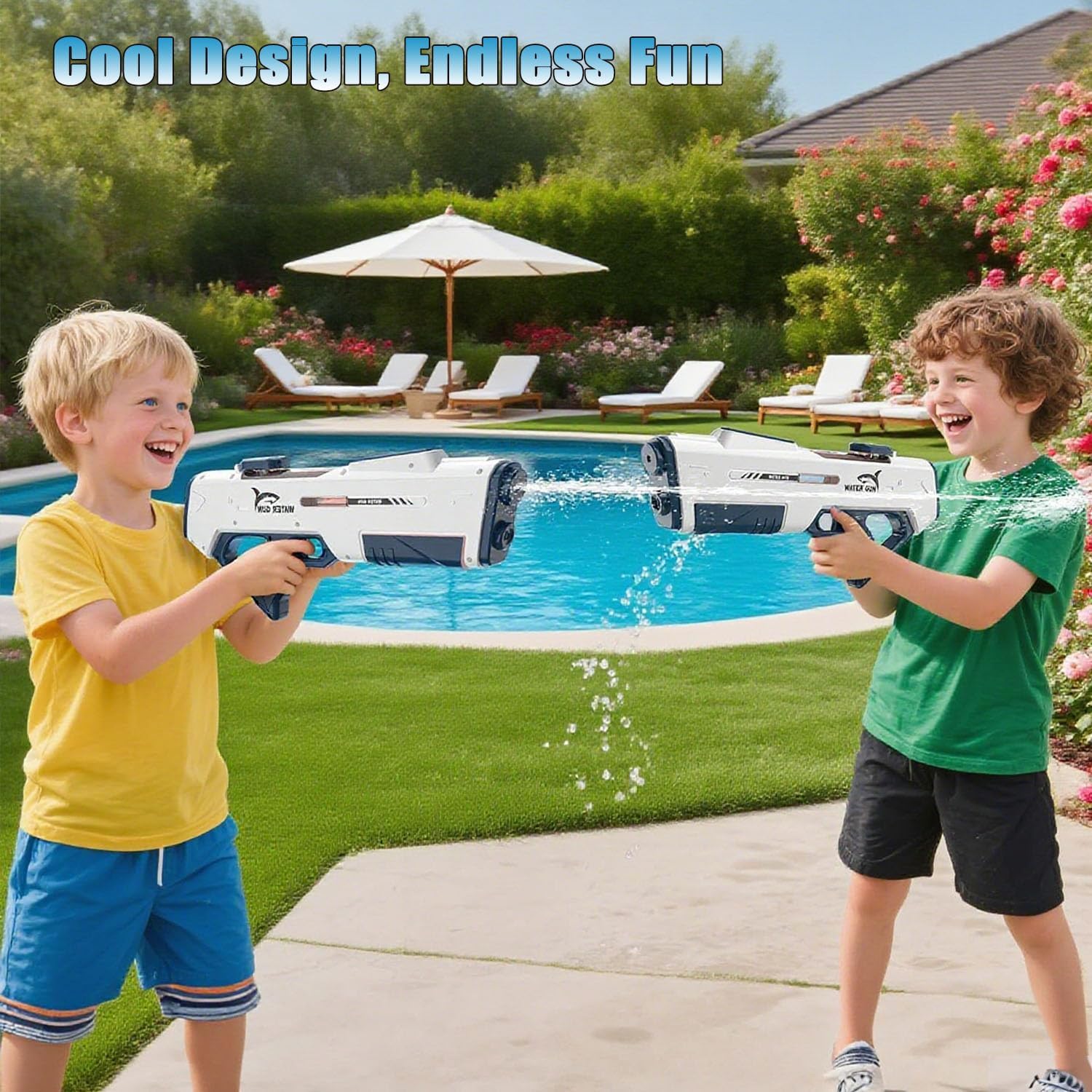 ✨Hot Sale - 40% OFF🔥High - Capacity Automatic Water - Suction Electric Water Blaster Toy🔫 - stavogue