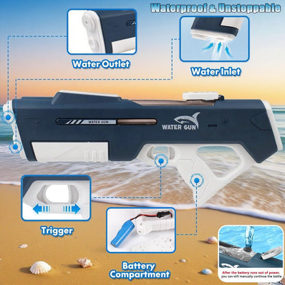 ✨Hot Sale - 40% OFF🔥High - Capacity Automatic Water - Suction Electric Water Blaster Toy🔫 - stavogue