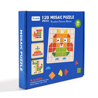 🔥Hot Sale 40% OFF✨Mosaic 3D Stereoscopic Puzzle Board for Cognitive Training（120PCS)🧩 - stavogue
