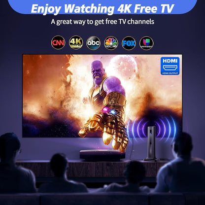 🔥Hot Sale 49% OFF🌟Smart TV digital TV antenna in 2025, 360° wide - angle long - distance reception, 1080P, 4K high - definition local TV channels and TV signals. - stavogue