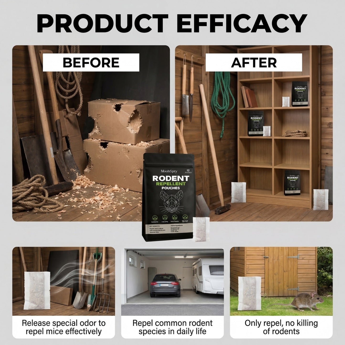 🔥Hot Sale - 50% Off🔥Rodent Repellent Pouches（12 PIECES） - stavogue